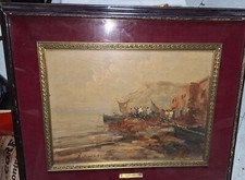 Dipinto Antico Su Tavola