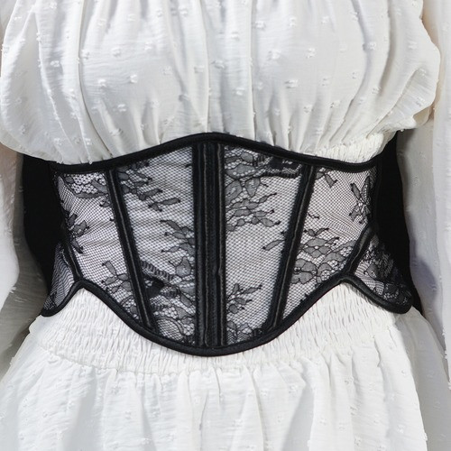 Body pizzo nero modellante - body,