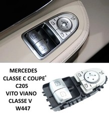 PULSANTIERA ALZA CRISTALLI SPECCHIETTI MERCEDES W447 CLASSE C COUPE' VITO VIANO