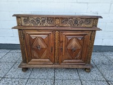 CREDENZA META' '700, NOCE, DIM: 122 X 57 H 95 CM