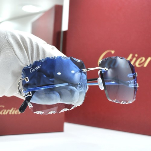 Cartier rimless sunglasses