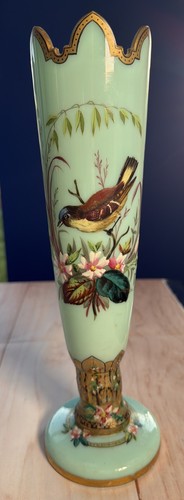Antico vaso harrach smaltato - vaso,