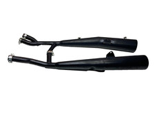 COPPIA TERMINALE SCARICO MARMITTA COLLETTORI SITO KAWASAKI GPZ 550 NUOVA