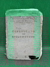Libretto certificato