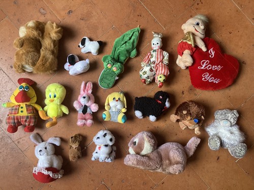 Lotto vecchi peluche - vecchi,