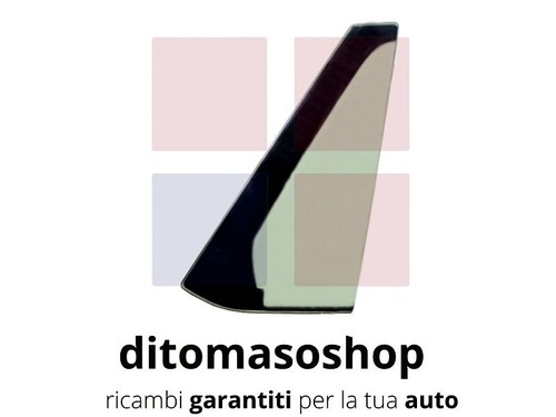 Vetro fisso verde - verde, dx