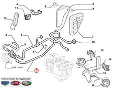 Originale Fiat 46532722 Tubo