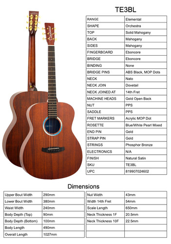 Nuova chitarra acustica - nuova,