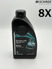 8x 1 litro olio motore originale Mercedes AMG High Performance MB 229.5 0W-40
