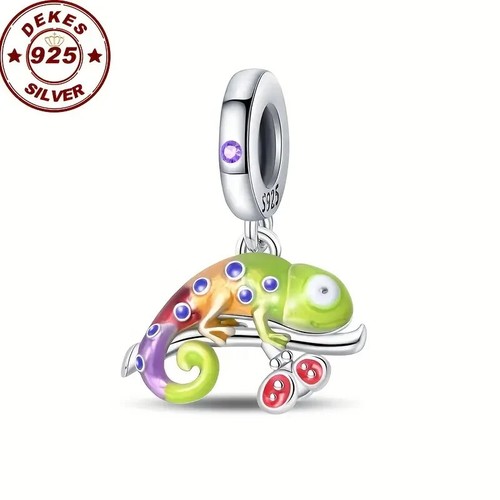 Charm perle camaleonte - , in