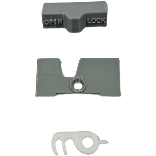 Set serratura frigo per - , camper