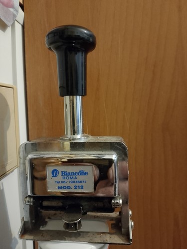 Timbro numeratore automatico - numeratore,