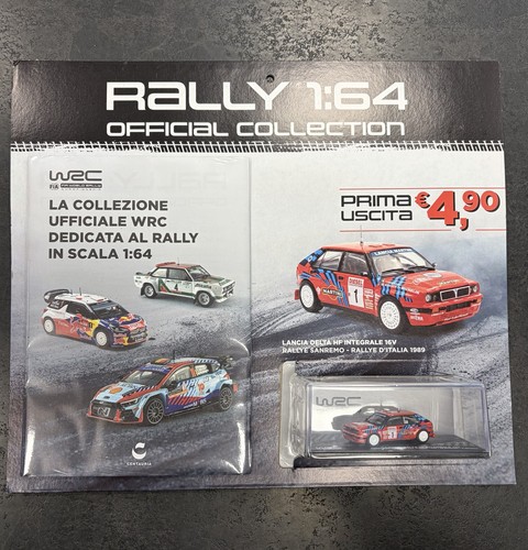 Modellino wrc rally - rally, 1:64