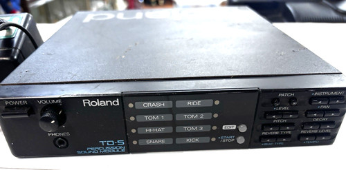 Roland percussion sound module - percussion,