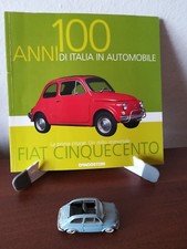 FIAT 500 booklet 30 PAGES + Diecast Car Model Auto Limited Edition 