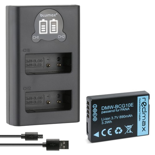 Batteria caricatore lcd - caricatore,