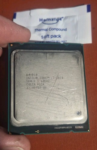 Cpu 2011 core 3820 3 - i7-3820, 3.6