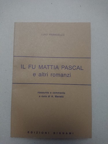 Mattia pascal e altri - mattia,
