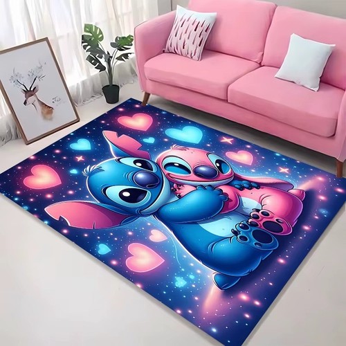 Tappeto stitch angels love - 3d,