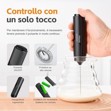 Frullino Montalatte Elettrico