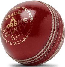 Palla da cricket in pelle con