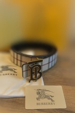 Cintura burberry uomo