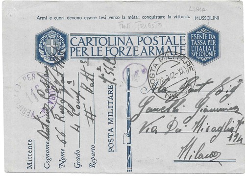 Posta militare - n°56,