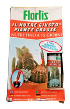 Concime liquido piante grasse 6 fiale monodose fertilizza Flortis nutre giusto