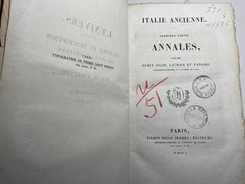 Raro antico libro italie - raro,