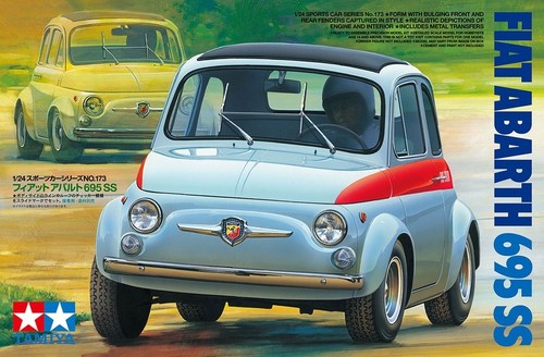 Tamiya fiat abarth 695ss - fiat,