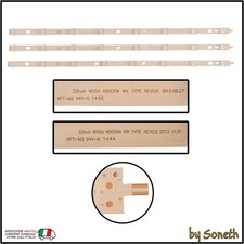 KIT 3 BARRE LED PER SONY