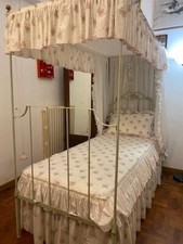 Letto Bardacchino Ferro Battuto Originale ‘800