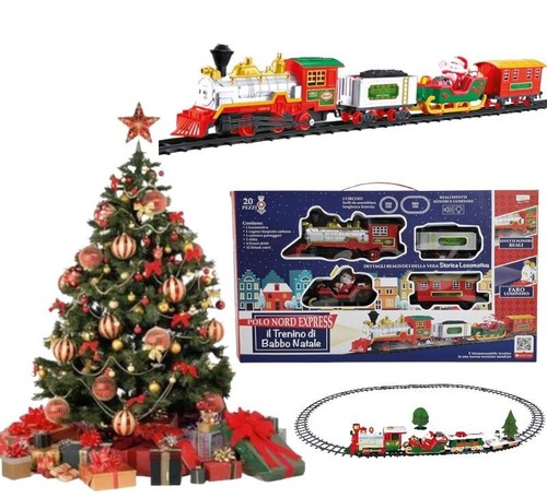 Trenino babbo natale treno - trenino,