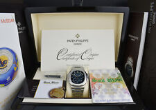 PATEK PHILIPPE Acciaio Inox Nautilus Quadrante Blu CARTE 5712/1A-001 SANT BLANC