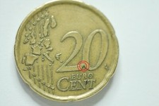 20 centesimi Spagna millesimo 1999 varietà