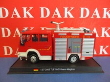 Die cast 1/57 Modellino Camion Pompieri Iveco Magirus TLF 16-25 Germany 2005