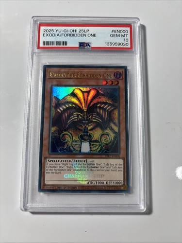 Psa gem mint exodia - gem,