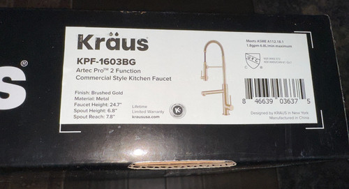Kraus kpf 1603bg - kraus, rubinetto