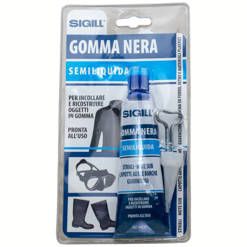 Gomma nera semiliquida per - gomma,