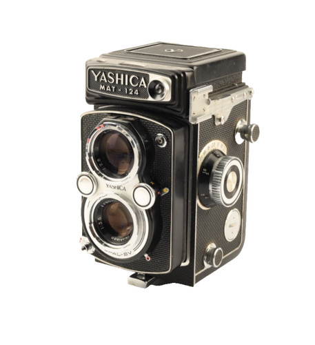 Macchina fotografica yashica - fotografica,
