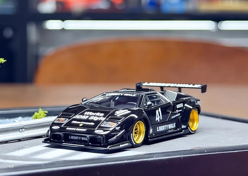 Minigt black countach - black,