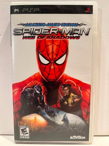 Spider man web shadows - spider-man:, psp