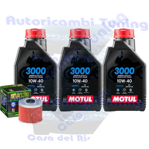 Kit tagliando olio motul 3000 - kit,