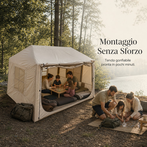 Tenda gonfiabile per esterni