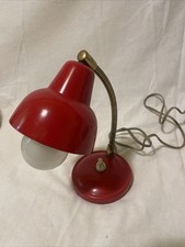 Lampada da Scrivania Vintage Luce da Tavolo Regolabile Flessibile anno 1960