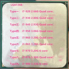 CPU Intel Core I7-920 I7-930
