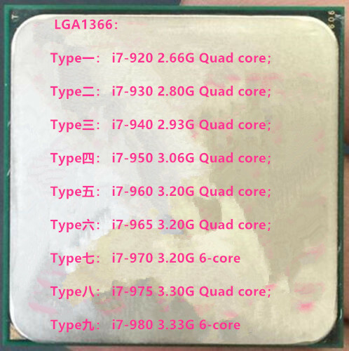 Cpu intel core 920 - i7-920, i7-930