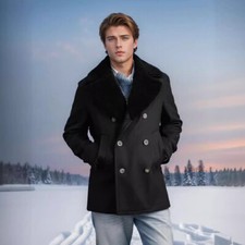 Cappotto lana uomo invernale