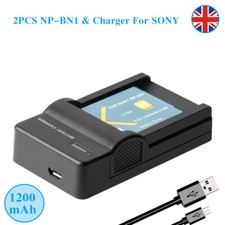 Batteria 2x NP-BN1 per Sony