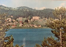 Cartolina Lorica San Giovanni in Fiore Cosenza Lago Arvo viaggiata